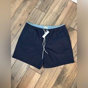 J.Crew Navy Swim Trunks